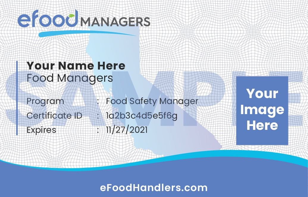 eFoodHandlers® Food Managers Get your Certification